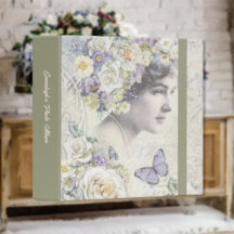 Viktorianisches Foto-Album "Floral"