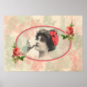 Viktorianisches Frauen-Plakat Poster