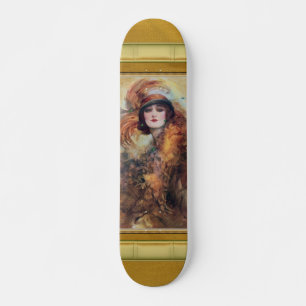 Viktorianisches Frauenskateboard Skateboard