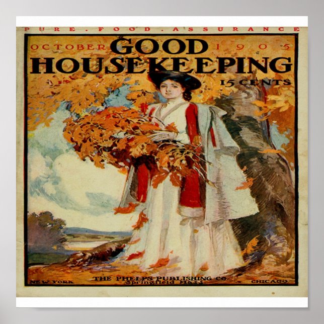 Viktorianisches Good Housekeeping Magazine 1905 Ge Poster (Vorne)