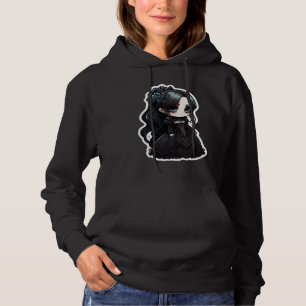 Viktorianisches Goth-Mädchen Hoodie