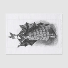 Viktorianisches Halloween-Kostümjägerdecoup Seidenpapier