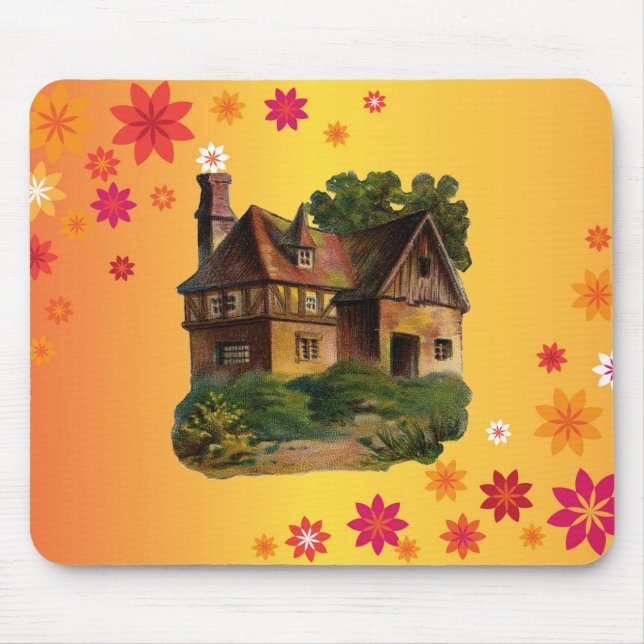 Viktorianisches Haus Mousepad (Vorne)
