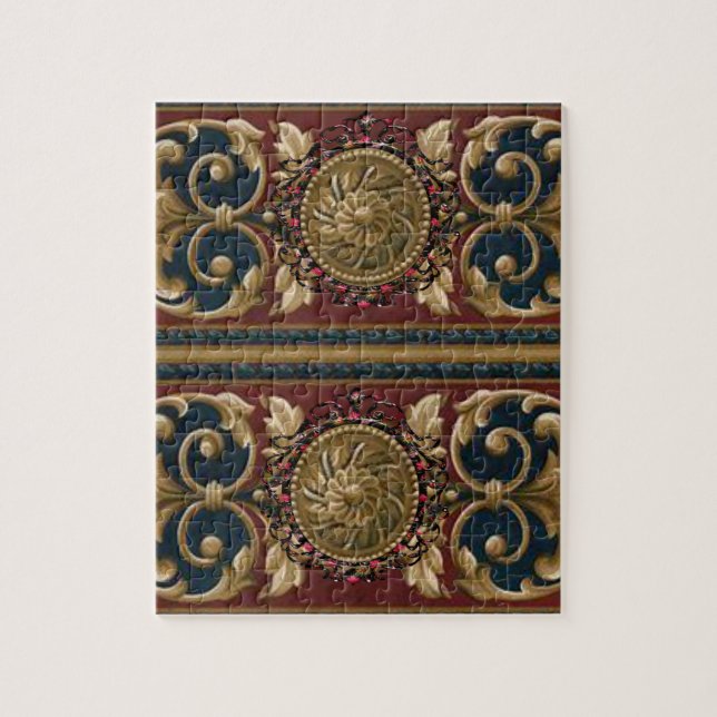 Viktorianisches Jigsaw Puzzle (Vertikal)