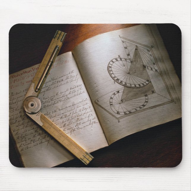 Viktorianisches Kalkülhandbuch und -machthaber des Mousepad (Vorne)