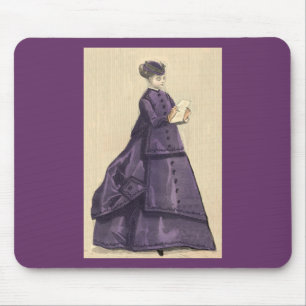 Viktorianisches Kleid Mousepad