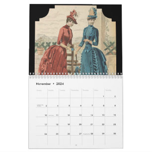 Viktorianisches London-Erbe: Vintage-Renaissance Kalender