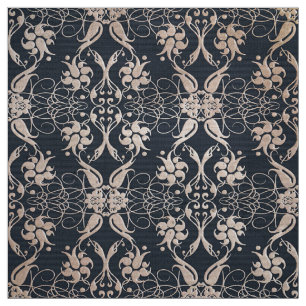 viktorianisches mit Blumenmuster Stoff