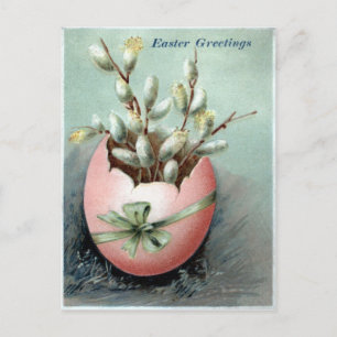 Viktorianisches Ostern Feiertagspostkarte