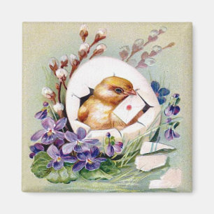 Viktorianisches Ostern Magnet