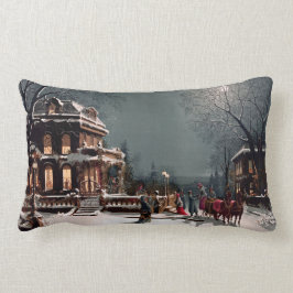 Viktorianisches Party Lumbar Kissen