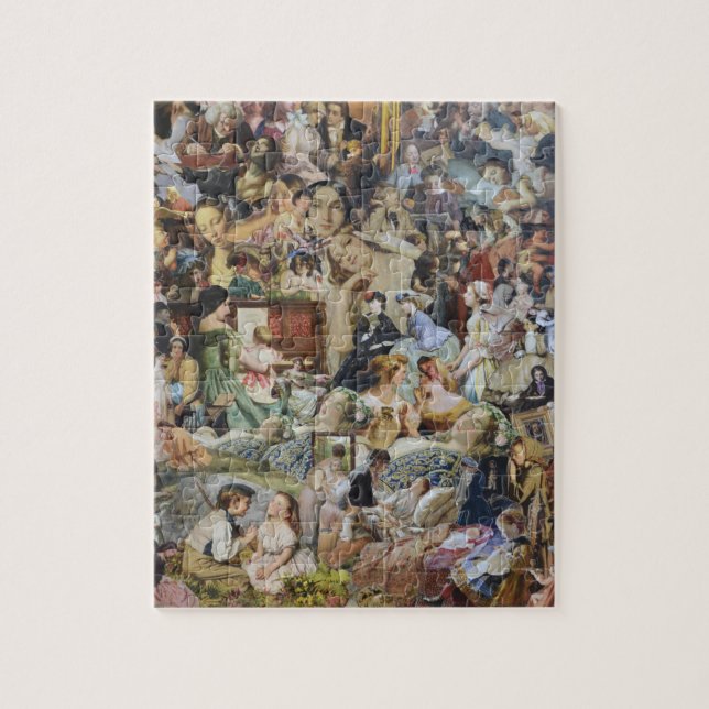 Viktorianisches Puzzle (Vertikal)