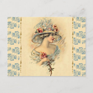 Viktorianisches Salon_Mary Postkarte