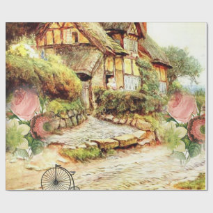 Viktorianisches Schleifpapier Geschenkpapier