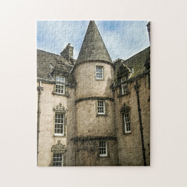 VIKTORIANISCHES SCOTTISH gothisches HAUS JIGSAW PU Puzzle (Vertikal)