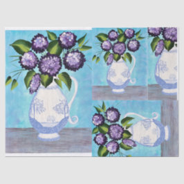 Viktorianisches Shabby Chic Tissue Paper für DIY Seidenpapier