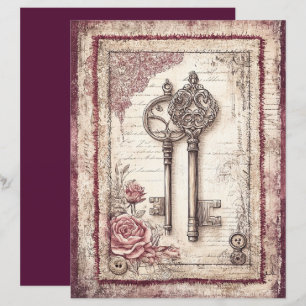 Viktorianisches und spitzes Scrapbook