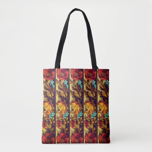 Viktorianisches Vintages Blumenmuster, elegantes R (Vorderseite)