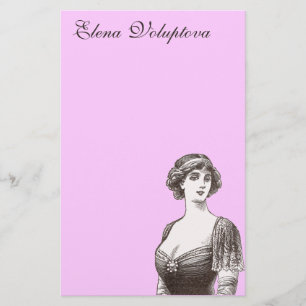 Viktorianisches Vixen Letterhead Papier individuel