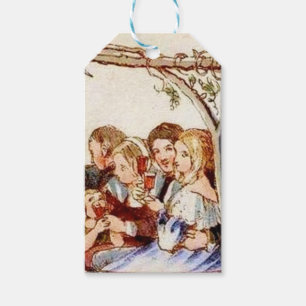 Viktorianisches Weihnachten Geschenkanhänger