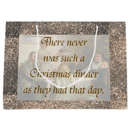 Viktorianisches Weihnachten Große Geschenktüte