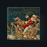 Viktorianisches Weihnachtsgeschenk-Button Button<br><div class="desc">Viktorianische Weihnachtsknöpfe zu geben und zu handeln! Zeigen Sie Ihren Urlaubssinn mit diesen niedlichen Weihnachtsfeiern! Weihnachtsknöpfe machen tolle kleine Geschenke!</div>