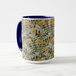 Viktorianisches Zeitalter Jugendstil-Leuchte Blume Tasse