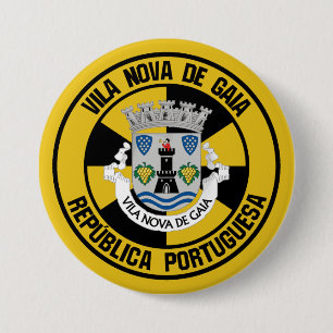 Vila Nova de Gaia RundEmblem Button
