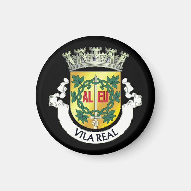 Vila Real, Portugal Magnet (Vorne)