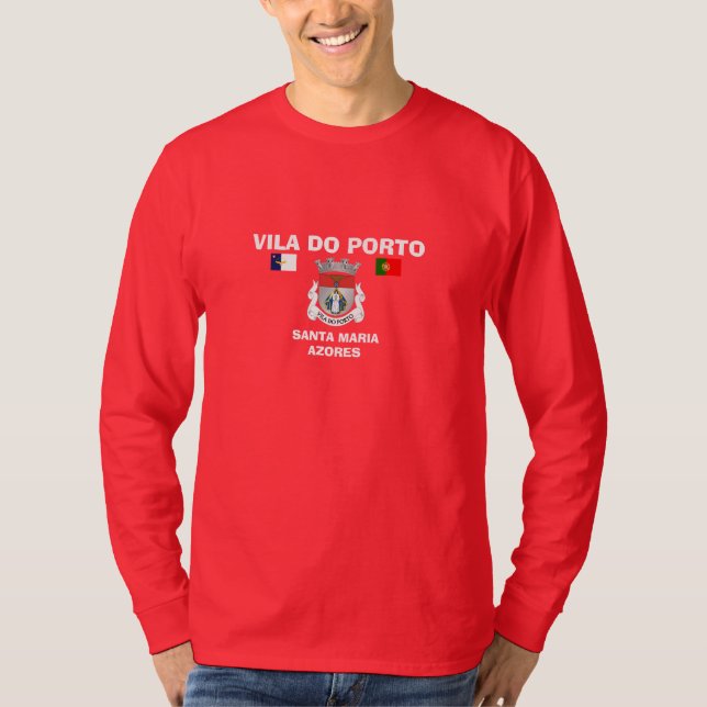 Vila tun Shirt Porto Santa Maria Azoren (Vorderseite)