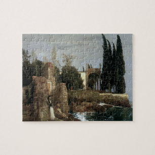 Villa am Meer by Arnold Bocklin, Symbolische Kunst Puzzle