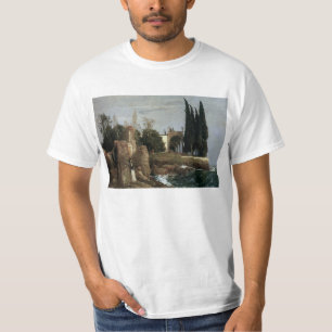 Villa am Meer by Arnold Bocklin, Symbolische Kunst T-Shirt