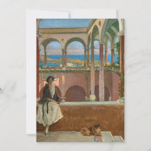 Villa an der Riviera   Sir John Lavery