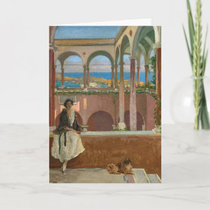 Villa an der Riviera   Sir John Lavery Karte