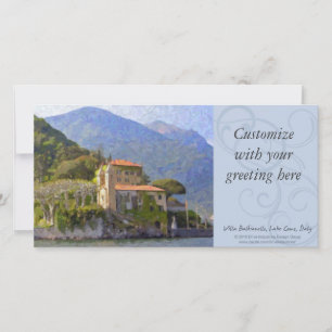 Villa Balbianello, Comer See Fotokarte