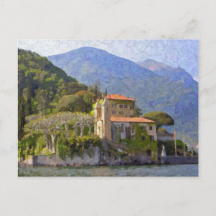 Villa Balbianello, Comer See Postkarte