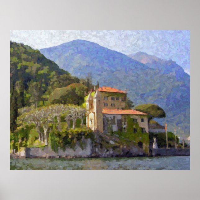 Villa Balbianello, Lake Como Poster (Vorne)