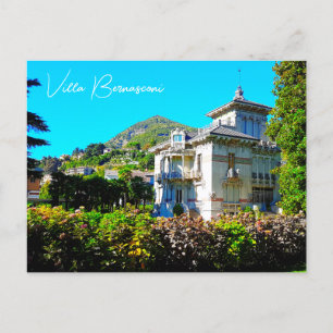 Villa Bernasconi Cernobbio Seen Como Italien Postkarte