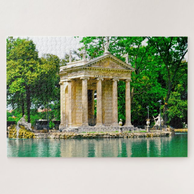 Villa Borghese Rom. Puzzle (Horizontal)
