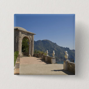Villa Cimbrone, Ravello, Kampanien, Italien Button