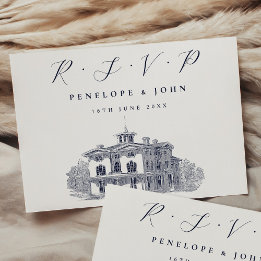 Villa dei Cedri RSVP Karte