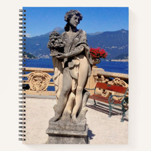 Villa del Balbianello - Comer See - Italien - Stat Notizbuch