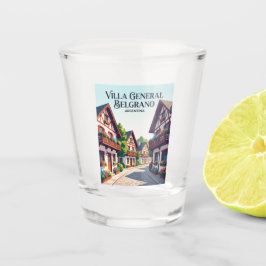 Villa General Belgrano Argentinien Schnapsglas