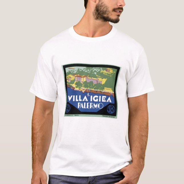 Villa Igiea Palermo T-Shirt (Vorderseite)