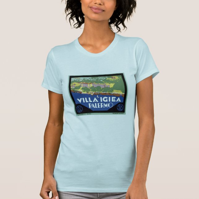 Villa Igiea Palermo T-Shirt (Vorderseite)