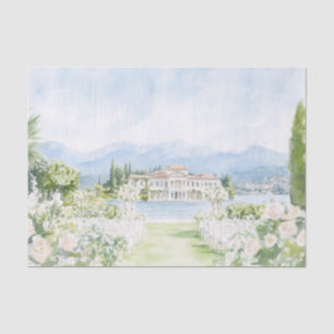 Villa Italia Comer See Seidenpapier