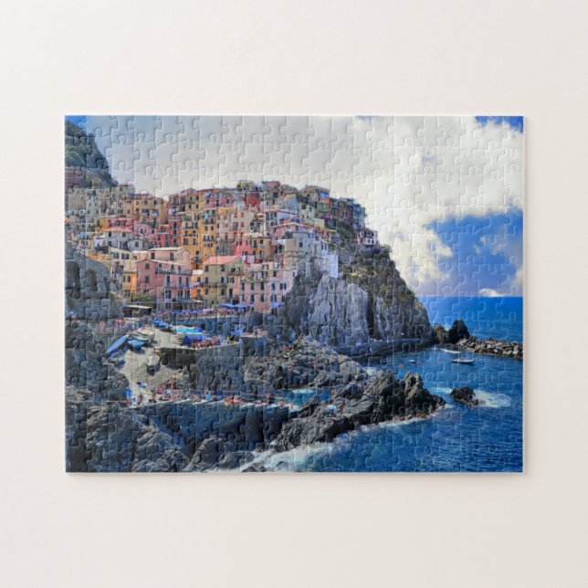 Villa Landschaftliche Puzzles (Horizontal)