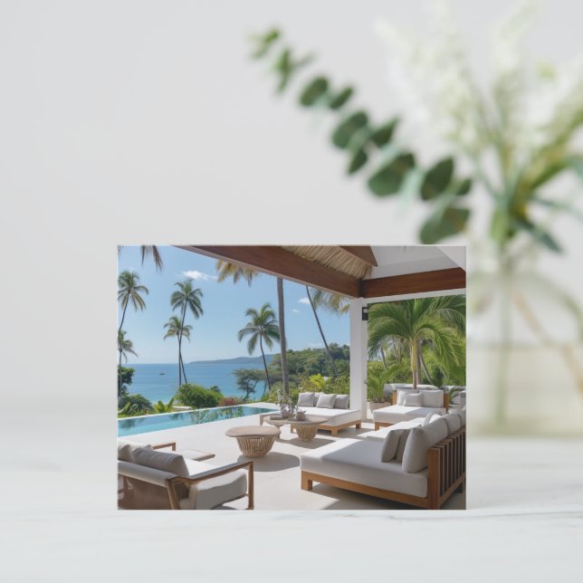 VILLA LIFE #1 POSTKARTE (Stehend Vorderseite)