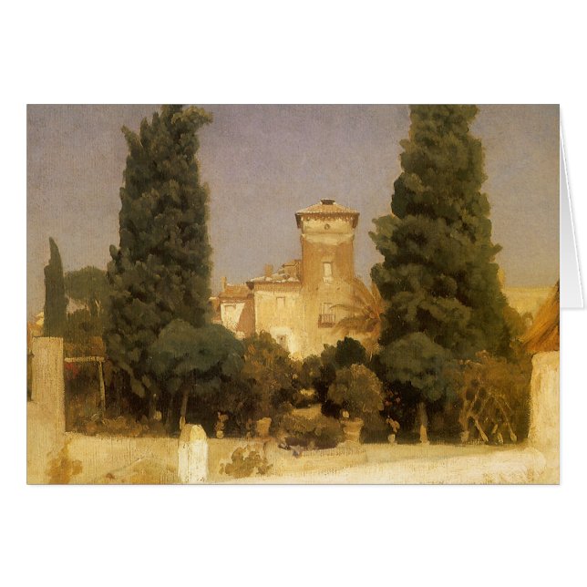 Villa Malta, Rom von Lord Frederic Leighton (Vorderseite (Horizontal))