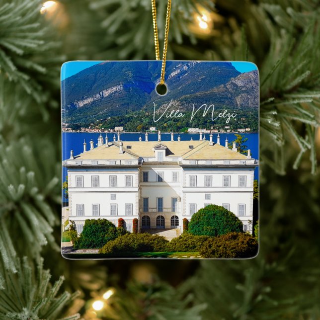 Villa Melzi Bellagio Lake Como Italy Keramikornament (Baum)